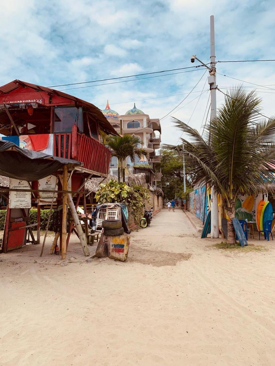 Hostal Mamacucha Montanita Ngoại thất bức ảnh